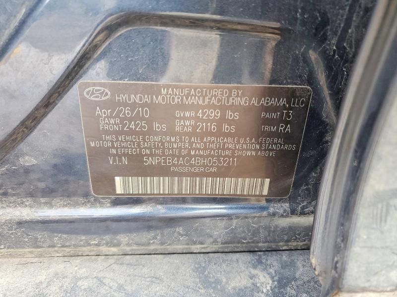 2011 Hyundai Sonata gls