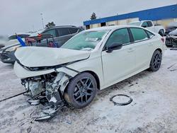 Salvage cars for sale from Copart Woodhaven, MI: 2025 Honda Civic Sport