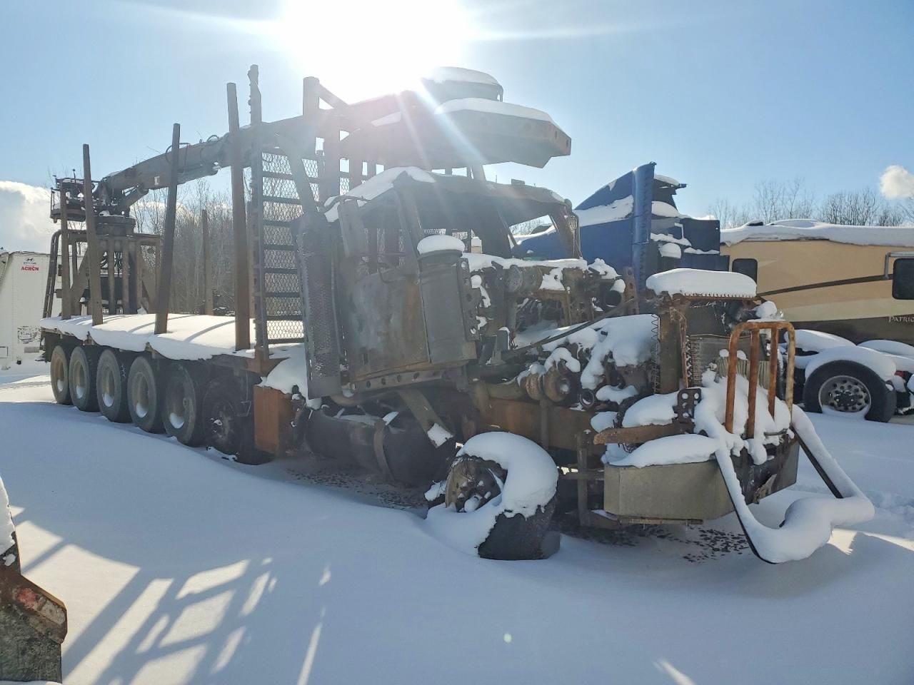 2005 Western Star 2005 Westenstar Convention-Flat BED Truck