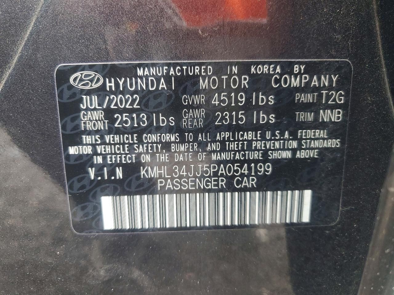 2023 Hyundai Sonata Hybrid