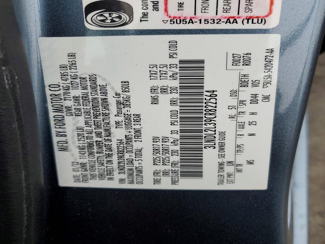 2012 Lincoln Mkz Hybrid