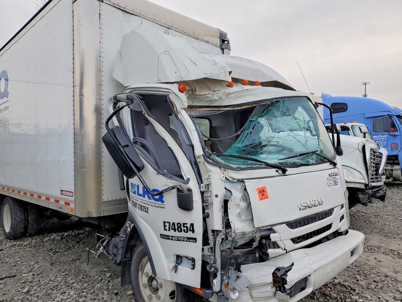 2021 Isuzu Npr hd box Truck