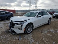 Salvage cars for sale from Copart Elgin, IL: 2019 Cadillac CT6 Premium Luxury
