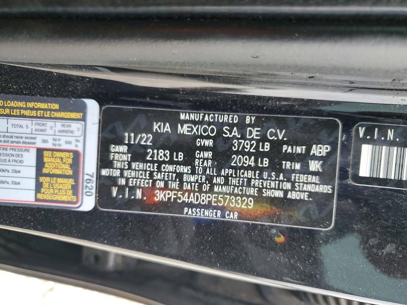 2023 KIA Forte gt Line