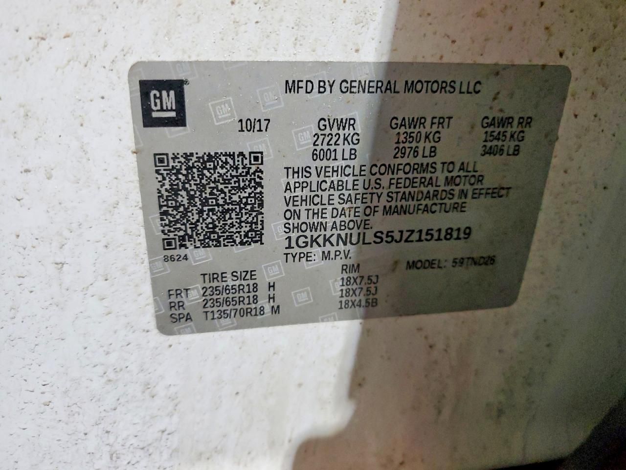 2018 GMC Acadia Slt-1