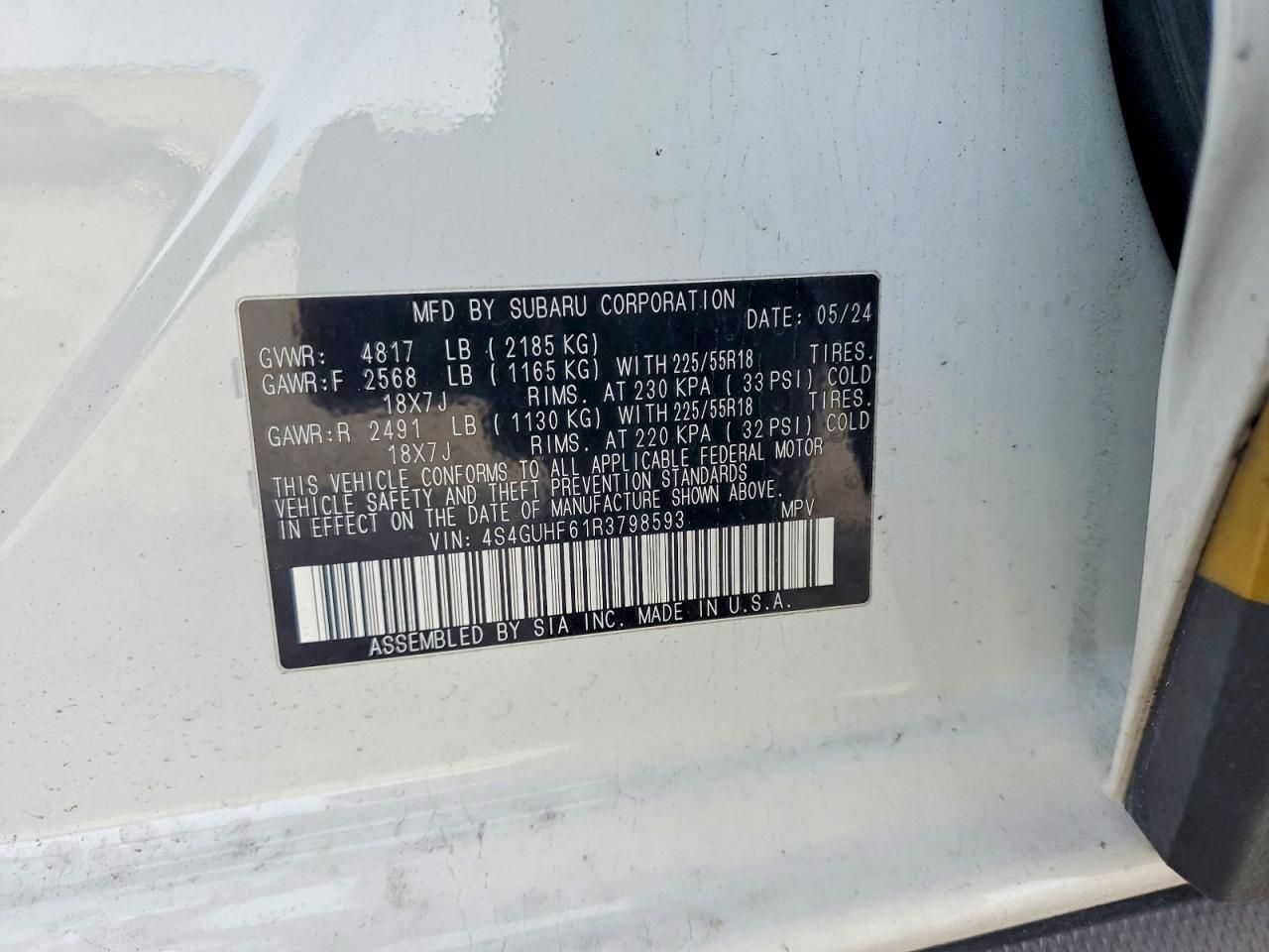 2024 Subaru Crosstrek Sport