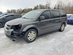 Dodge salvage cars for sale: 2016 Dodge Grand Caravan se