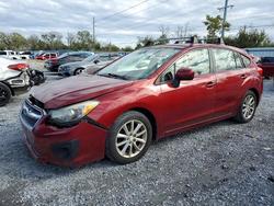 Salvage cars for sale from Copart Riverview, FL: 2013 Subaru Impreza Premium