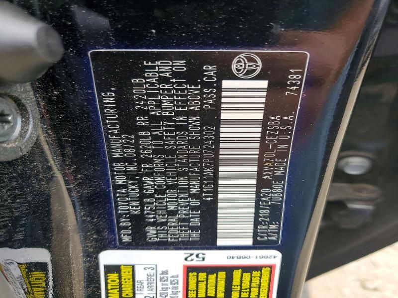 2023 Toyota Camry se Night Shade