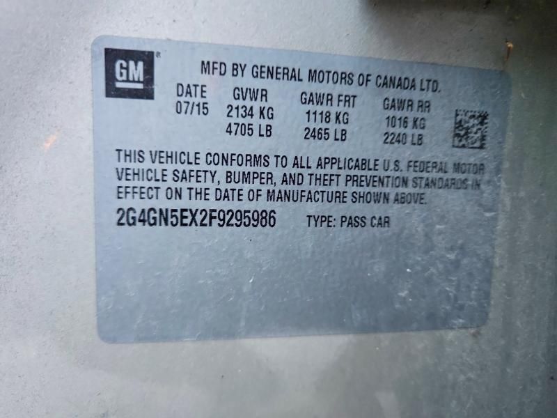 2015 Buick Regal Premium