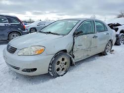 Salvage cars for sale from Copart London, ON: 2006 Toyota Corolla ce