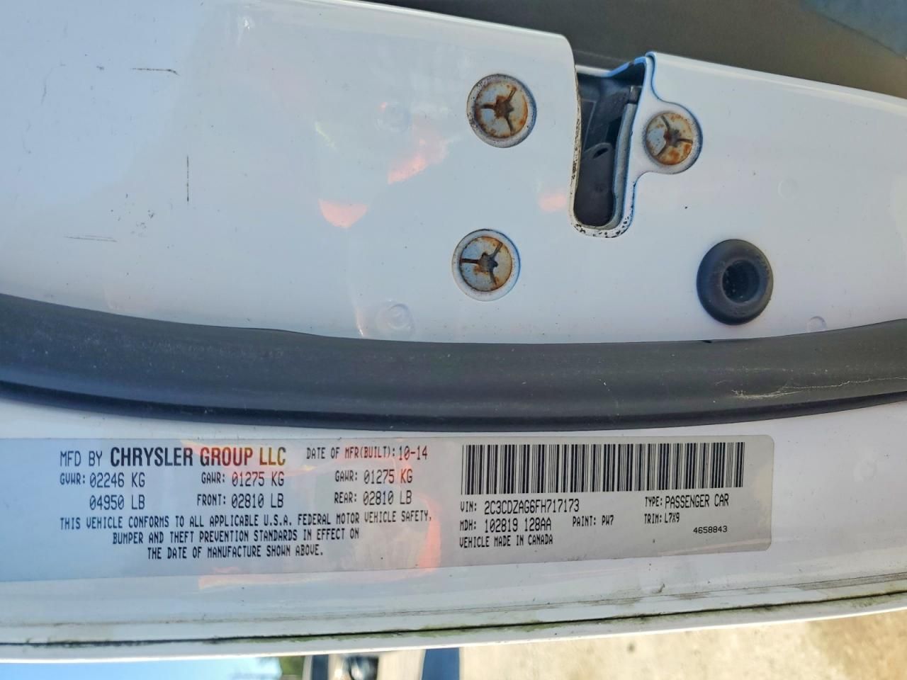 2015 Dodge Challenger sxt