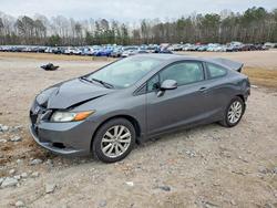 Honda salvage cars for sale: 2012 Honda Civic exl