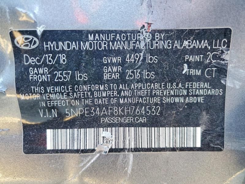 2019 Hyundai Sonata Limited