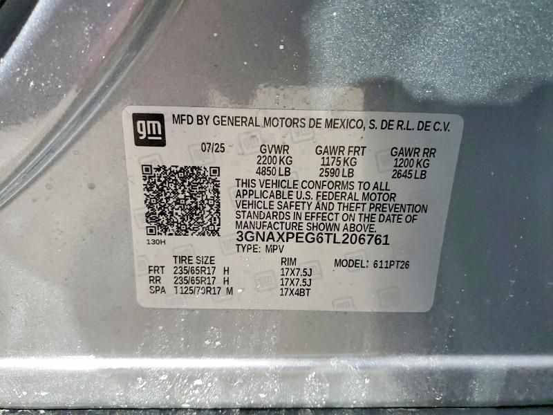 2026 Chevrolet Equinox lt