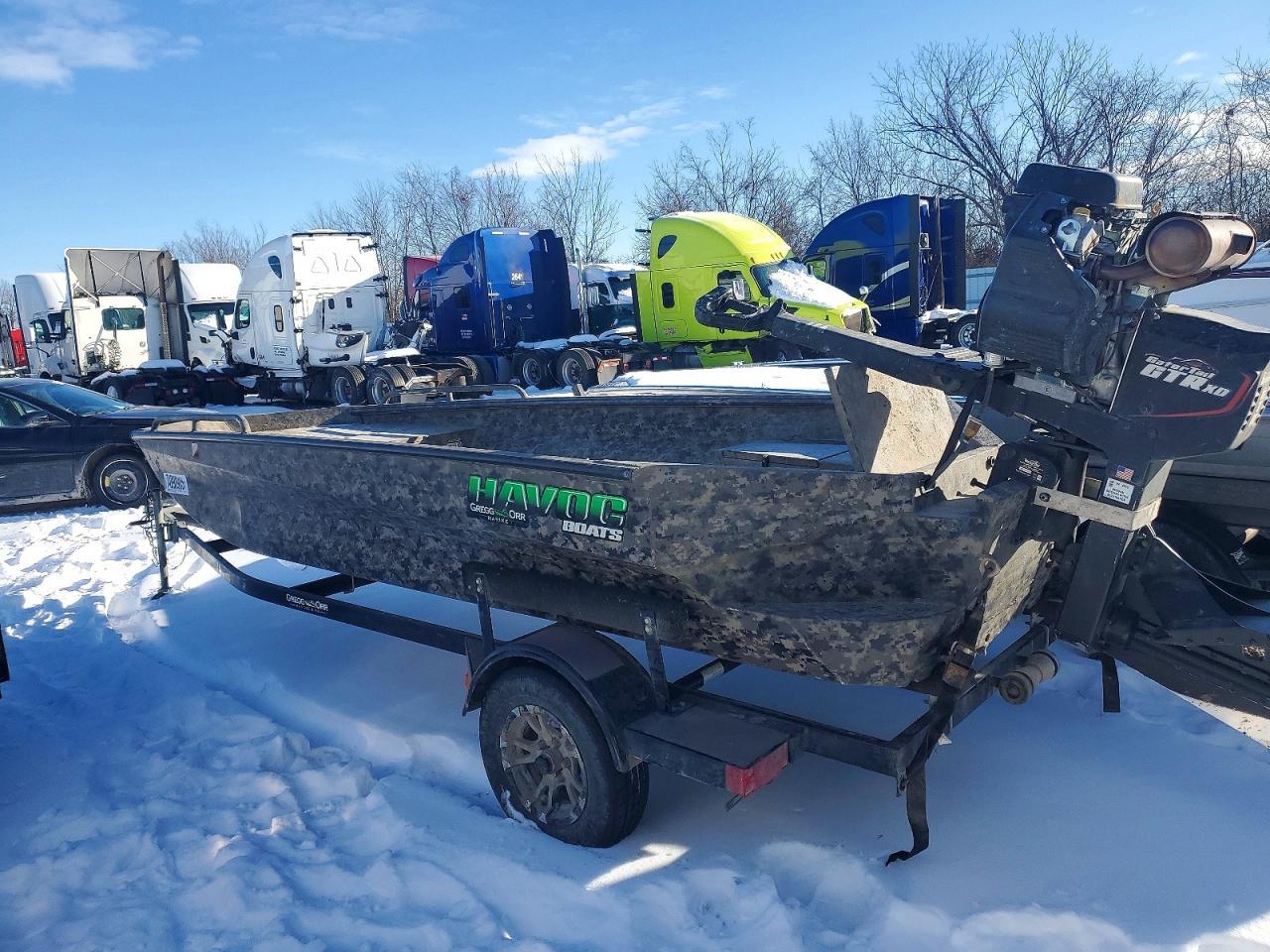 2022 Havoc Green TOP Boat