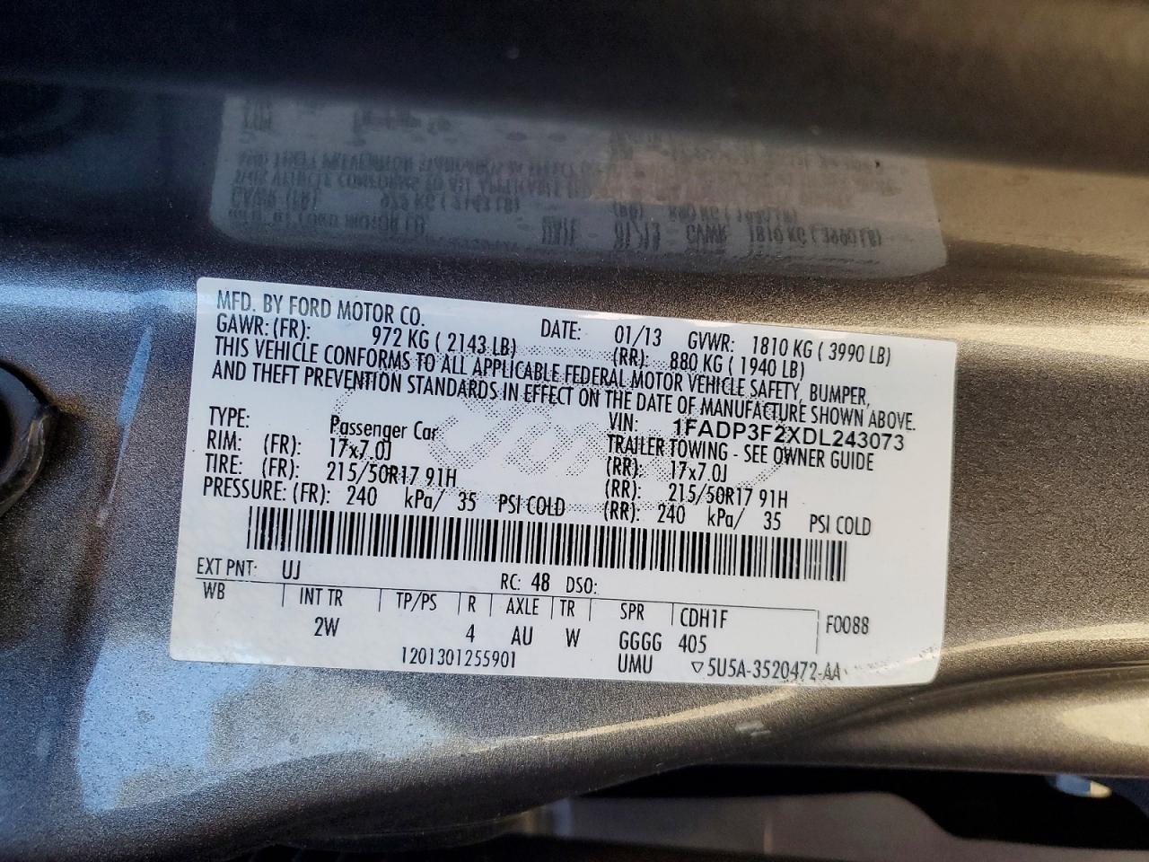 2013 Ford Focus se