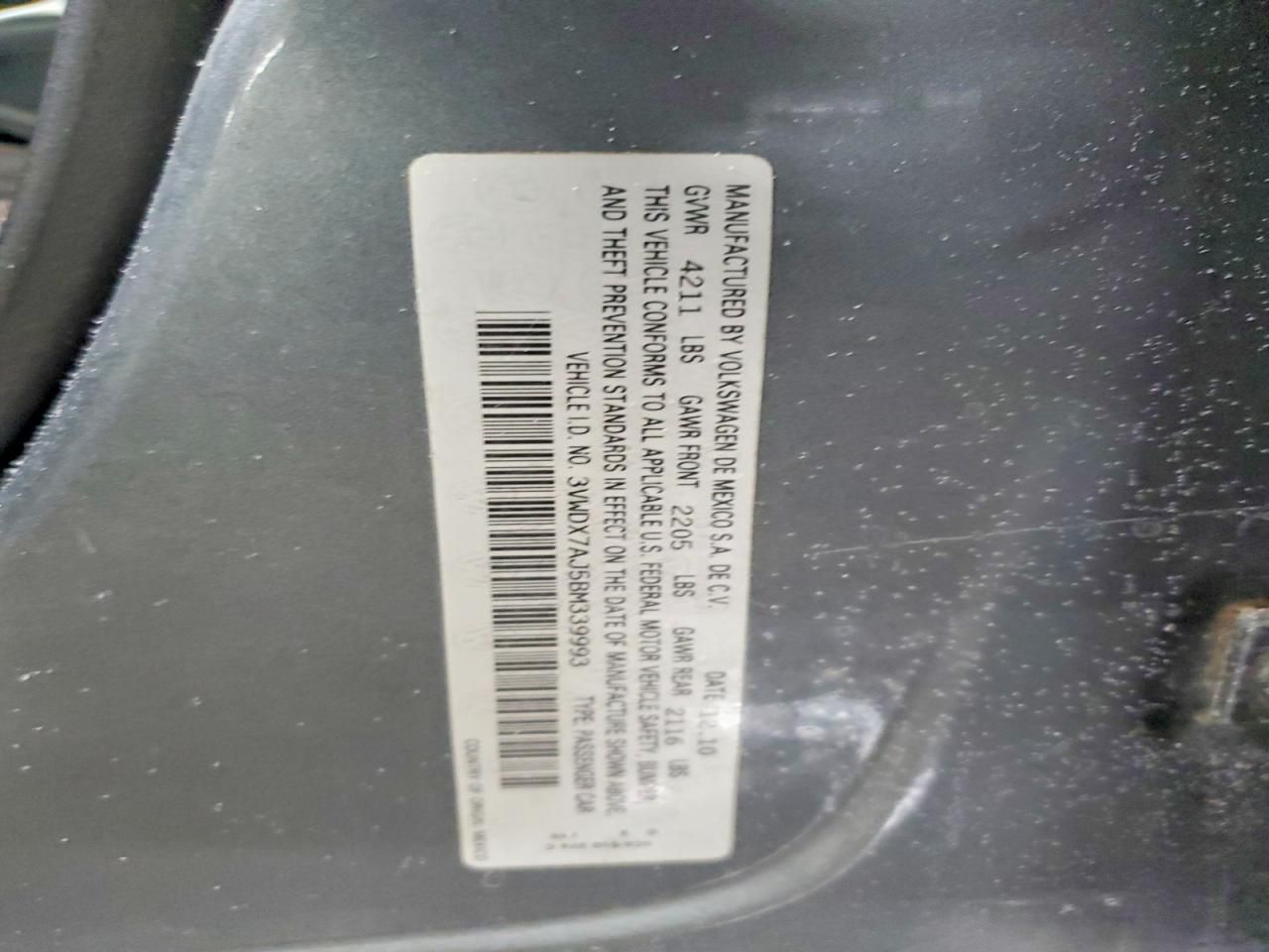 2011 Volkswagen Jetta se