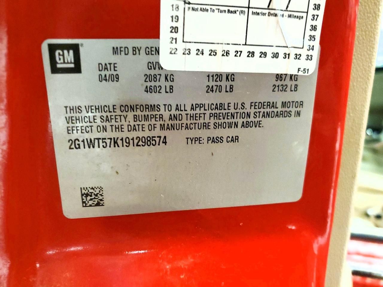 2009 Chevrolet Impala 1LT