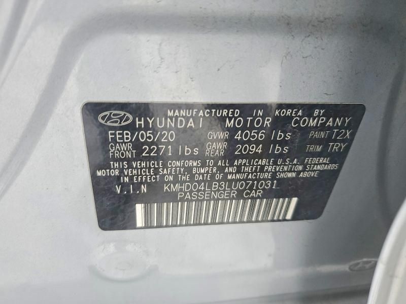 2020 Hyundai Elantra Sport