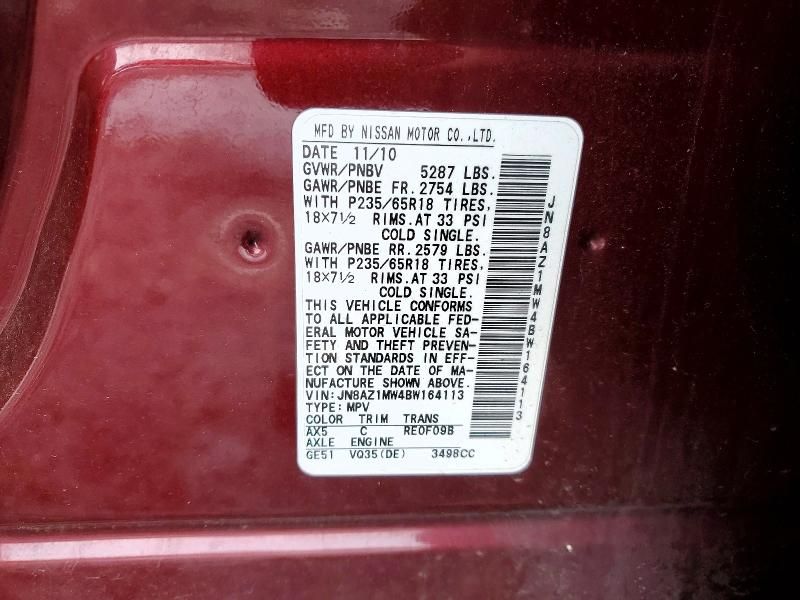 2011 Nissan Murano s