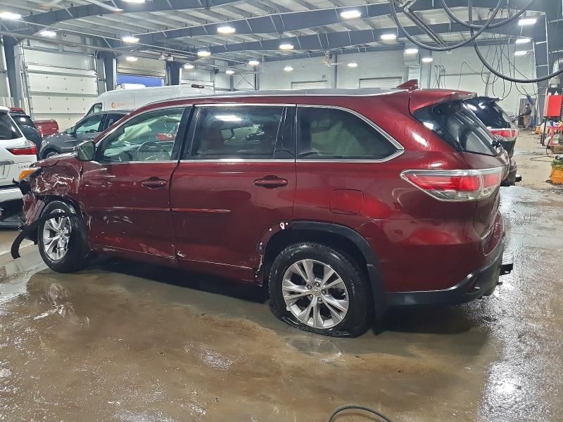 2015 Toyota Highlander xle