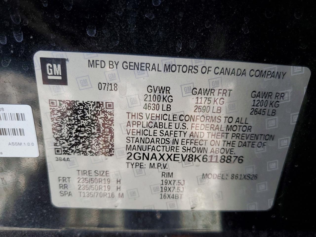 2019 Chevrolet Equinox Premier