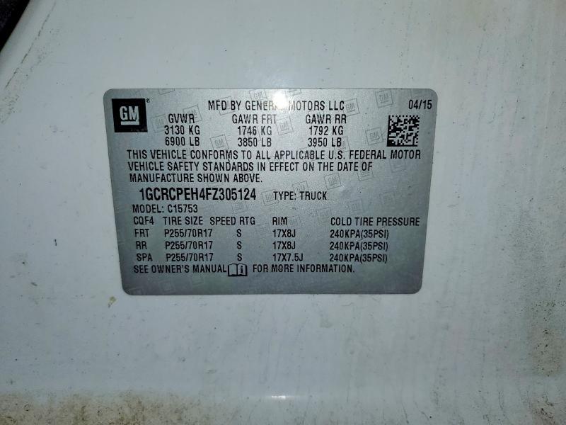 2015 Chevrolet Silverado C1500