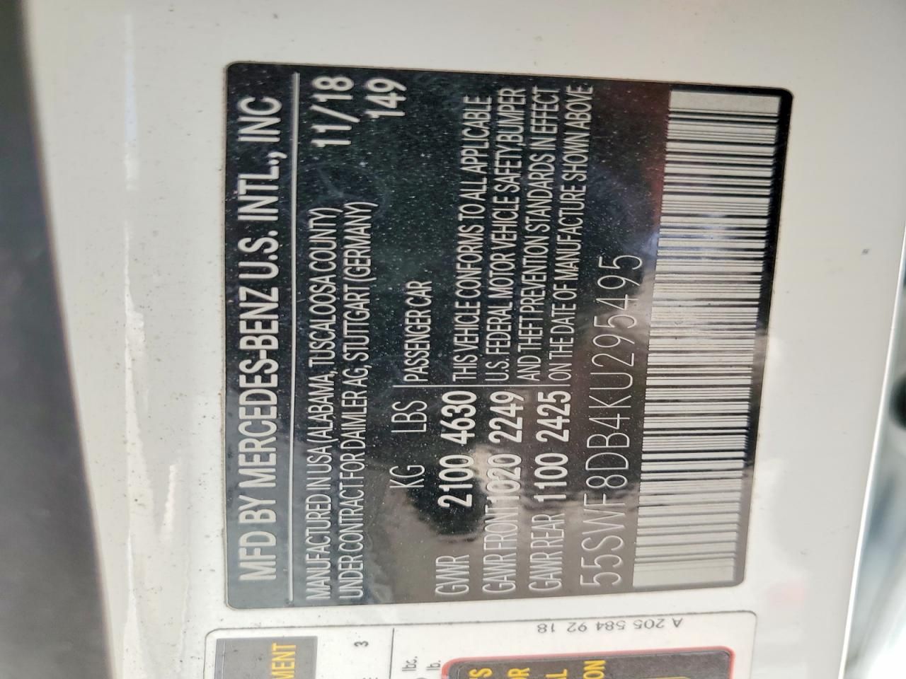 2019 Mercedes-Benz C300