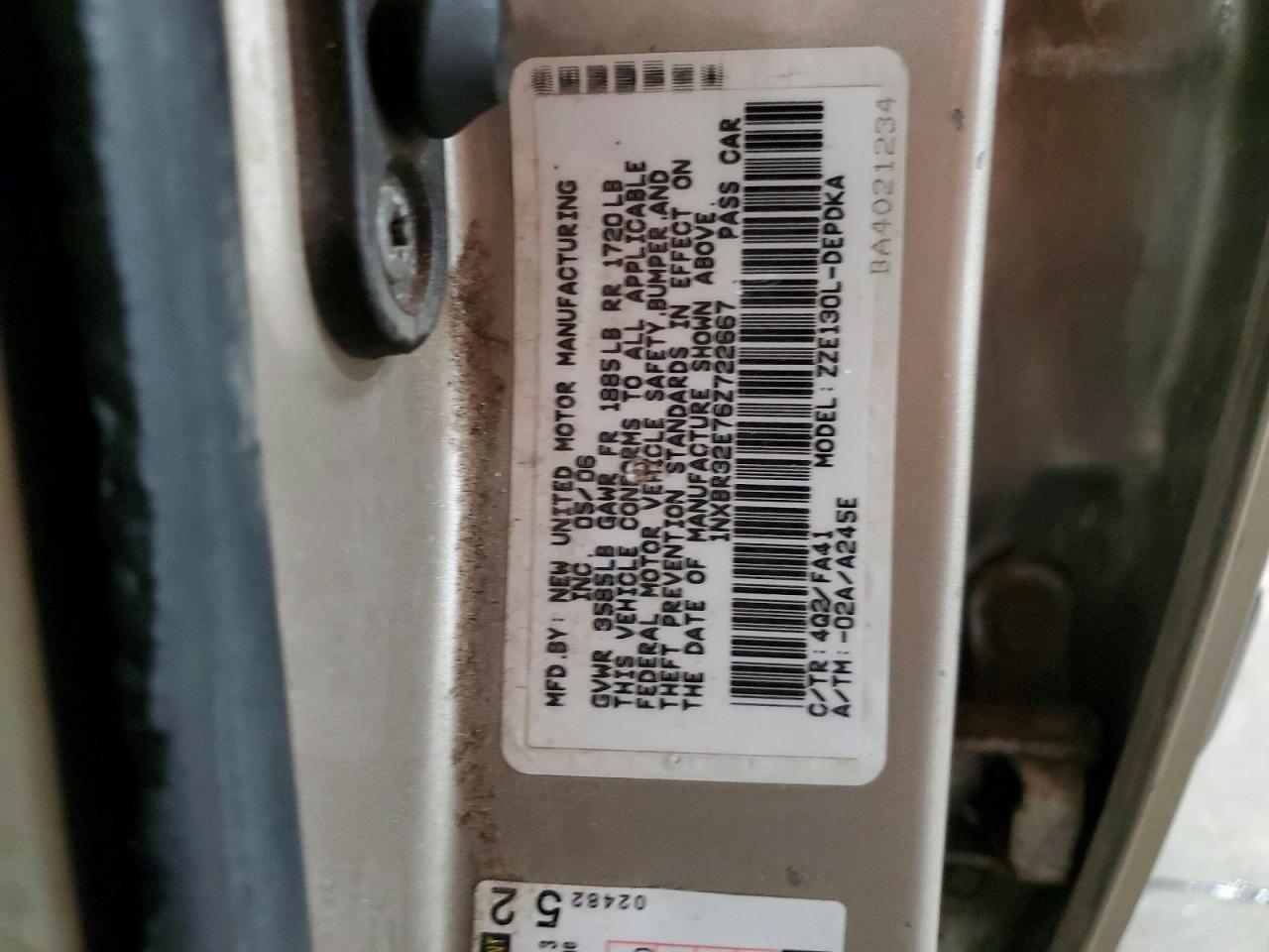 2006 Toyota Corolla ce