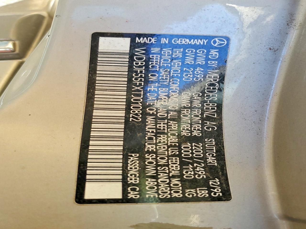 1996 Mercedes-Benz E 320