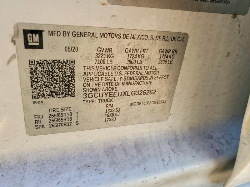 2020 Chevrolet Silverado K1500 rst