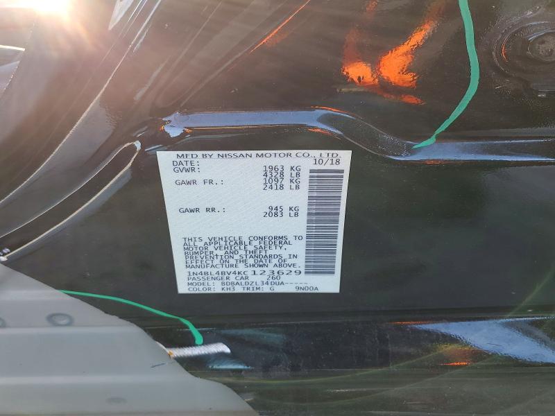 2019 Nissan Altima s