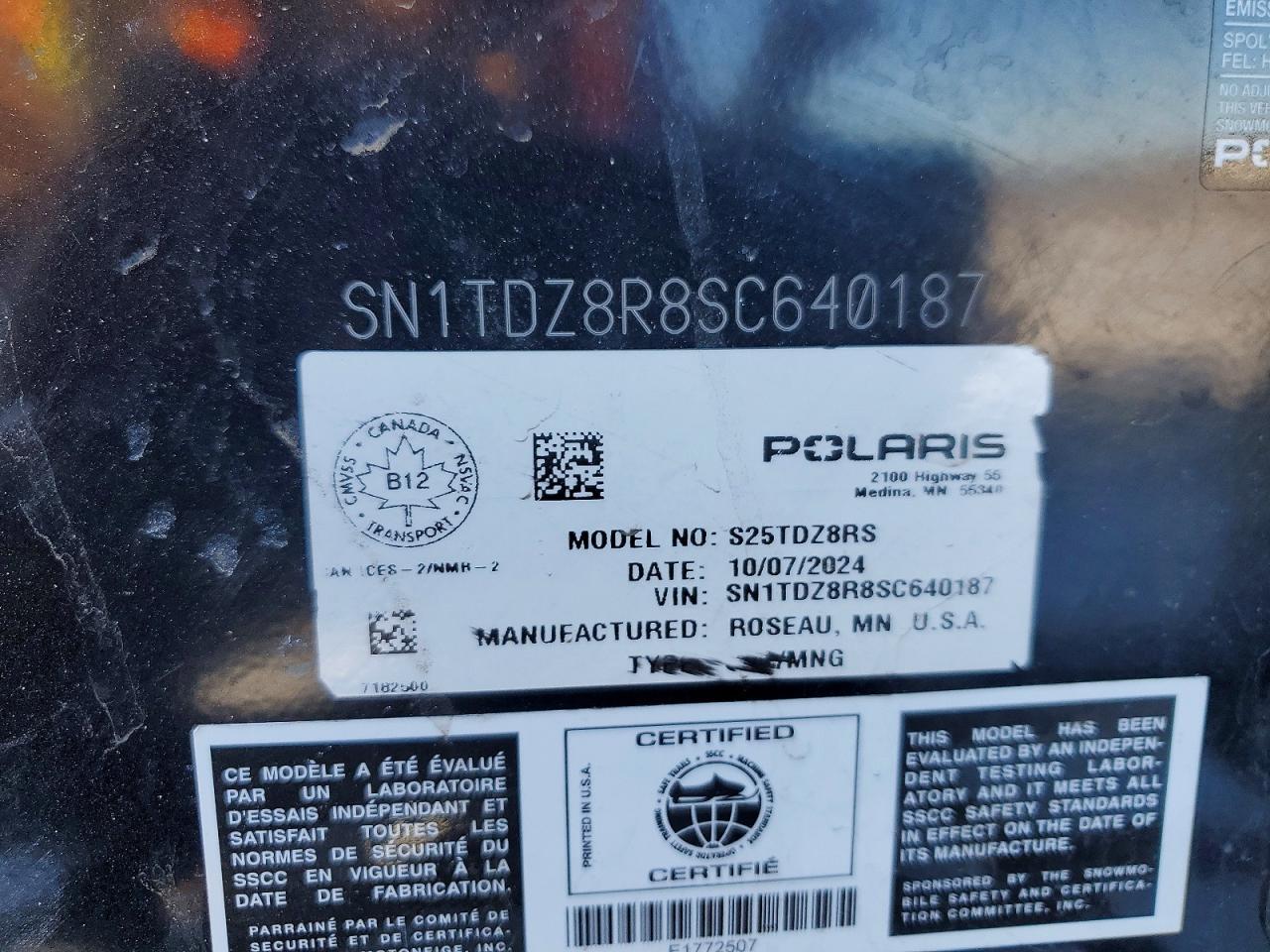 2025 Polaris 2025 POL Snowmobile