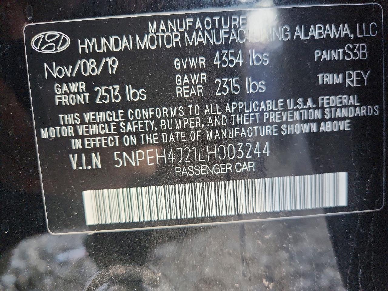 2020 Hyundai Sonata Limited