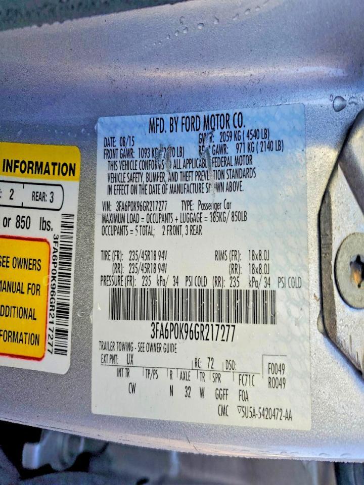 2016 Ford Fusion Titanium