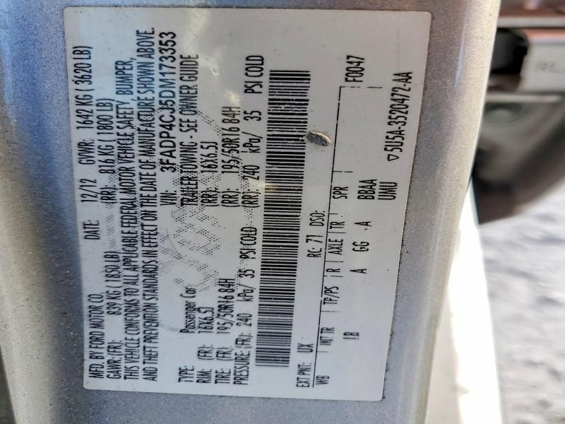 2013 Ford Fiesta Titanium