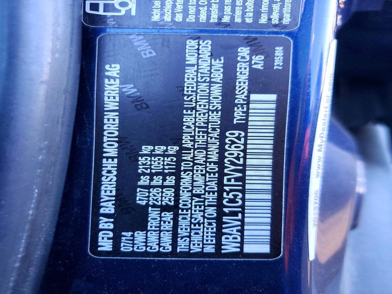 2015 BMW X1 Xdrive28i