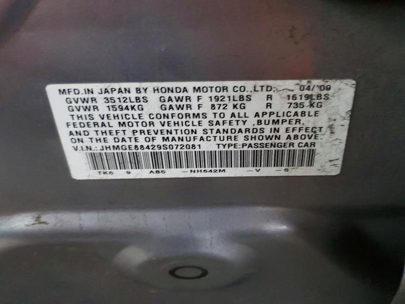 2009 Honda Fit Sport