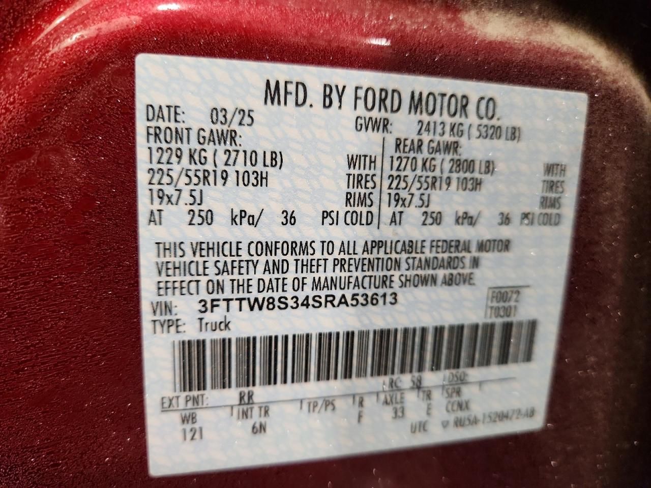 2025 Ford Maverick Lariat