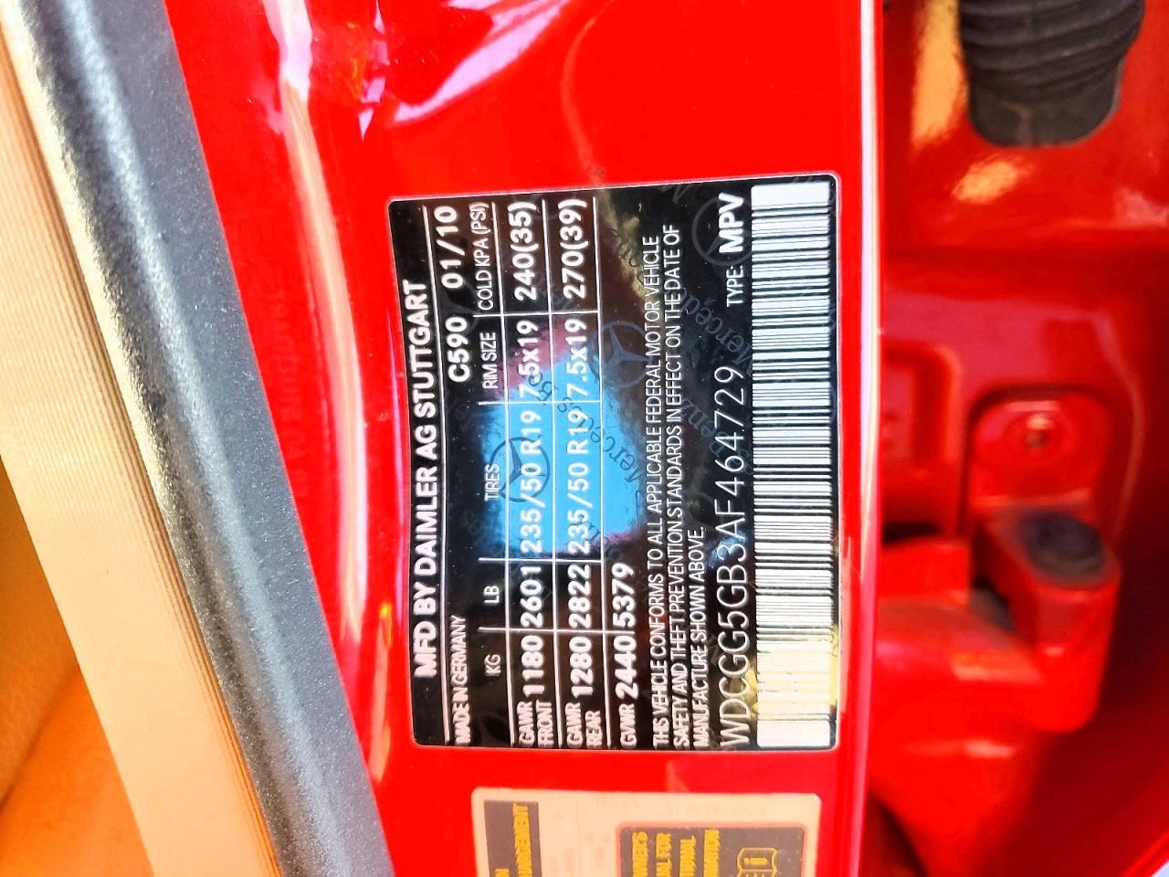 2010 Mercedes-Benz Glk 350