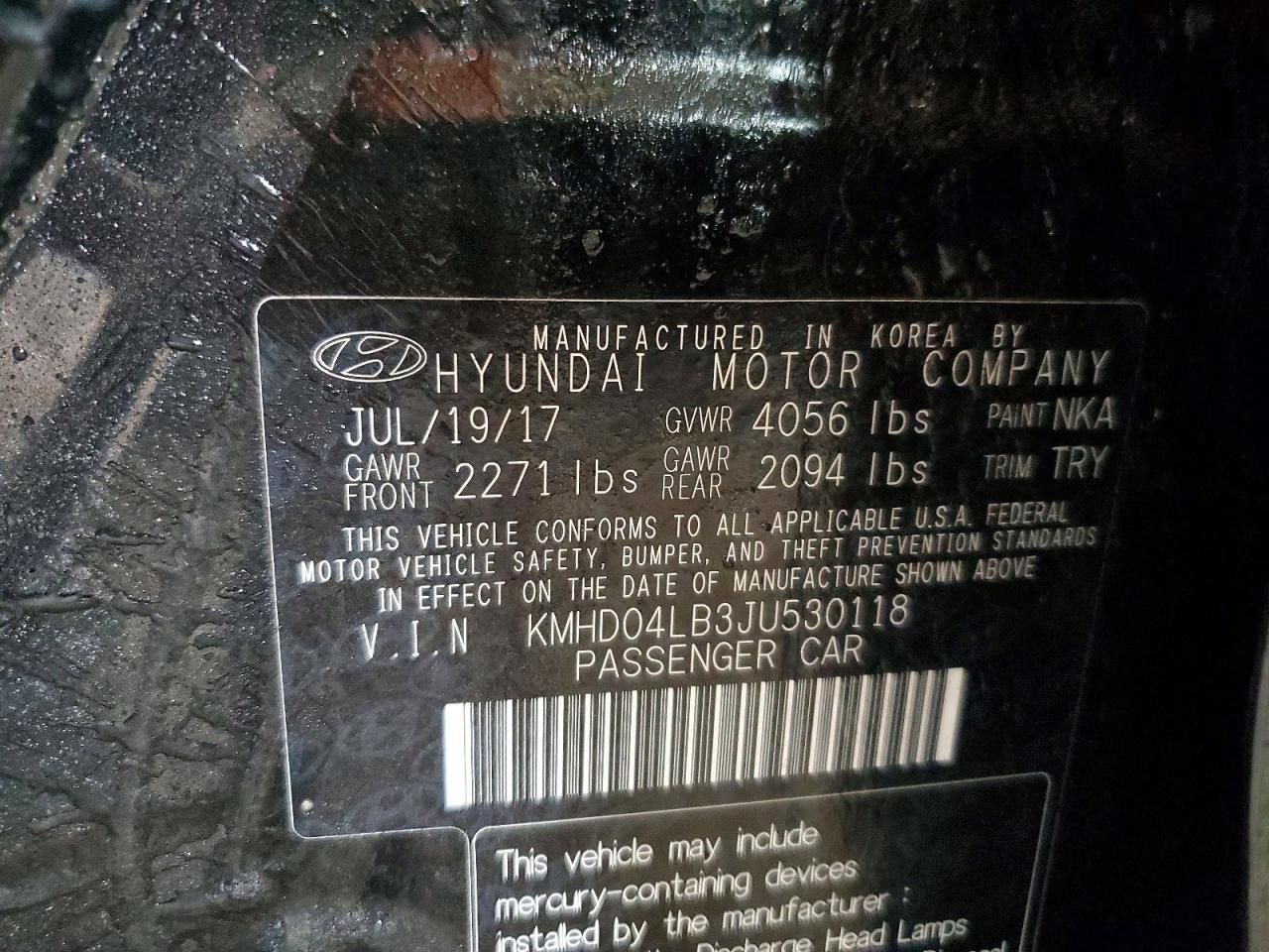 2018 Hyundai Elantra