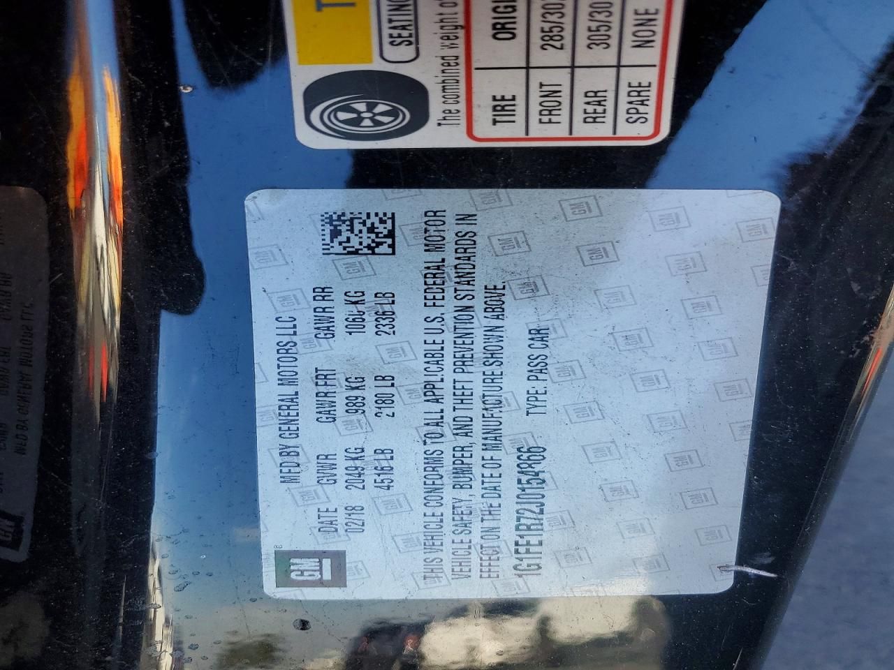 2018 Chevrolet Camaro ss