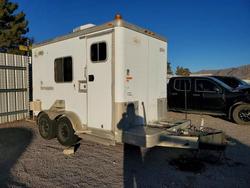 Salvage trucks for sale at Anthony, TX auction: 2000 Featherlite Fiber Optic Splicing Trailer