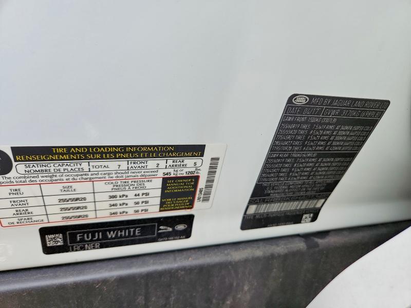 2017 Land Rover Discovery hse