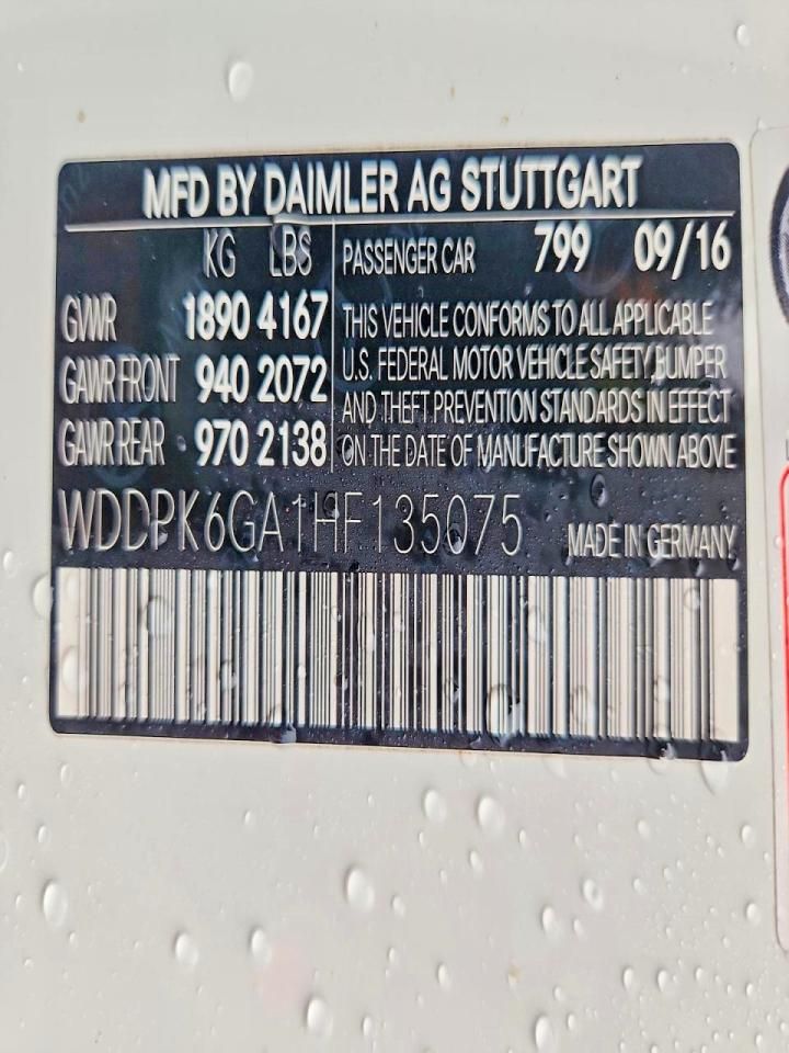 2017 Mercedes-Benz Slc 43 amg