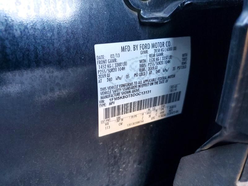 2013 Ford Explorer Sport