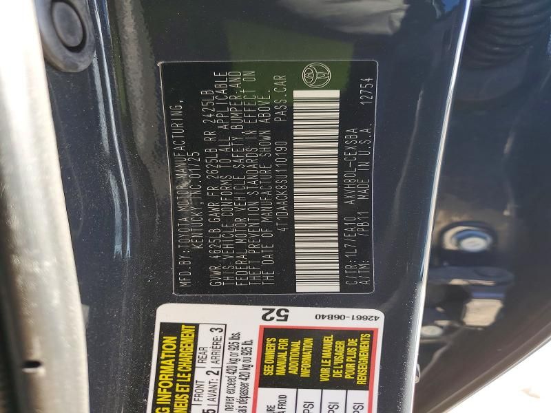 2025 Toyota Camry xse