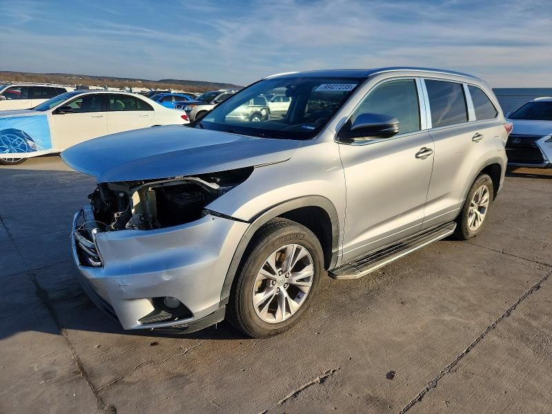 2014 Toyota Highlander xle