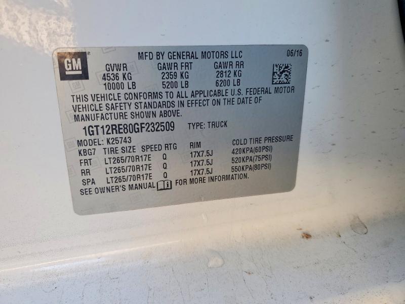 2016 GMC Sierra K2500 Heavy Duty